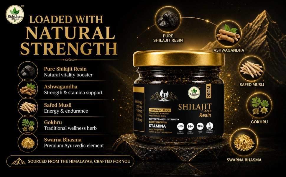 Why choose Rishidhan Shilajit — 2